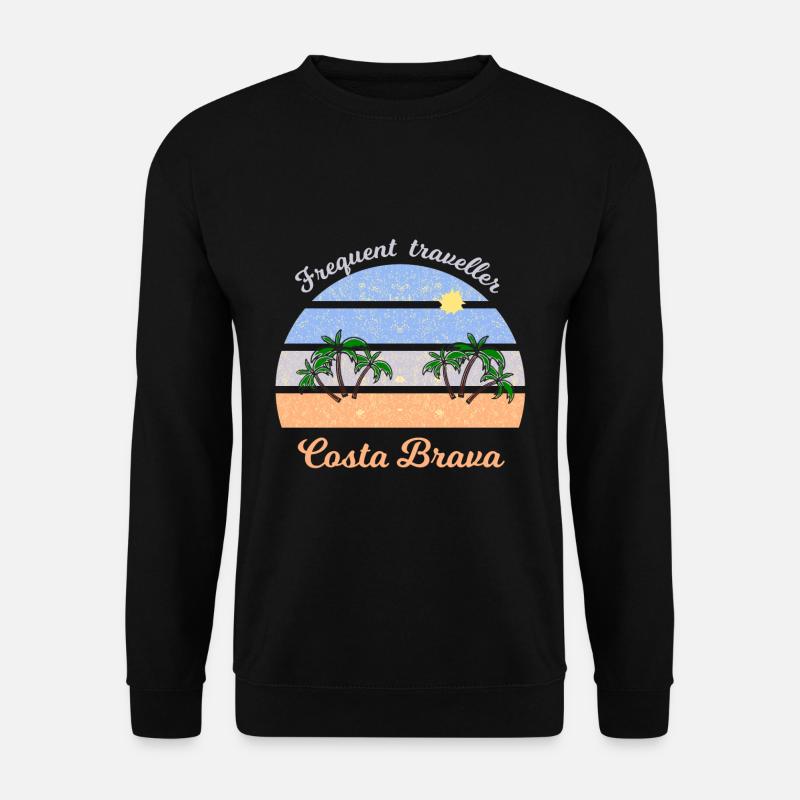 Urlaub an der Costa Brava - Unisex Pullover - Schwarz