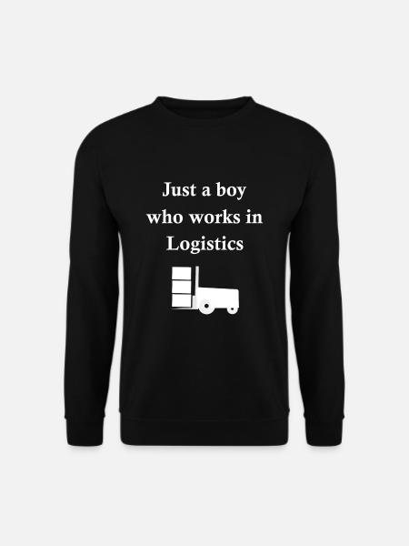Staplerfahrer in Aktion - Unisex Pullover - Schwarz