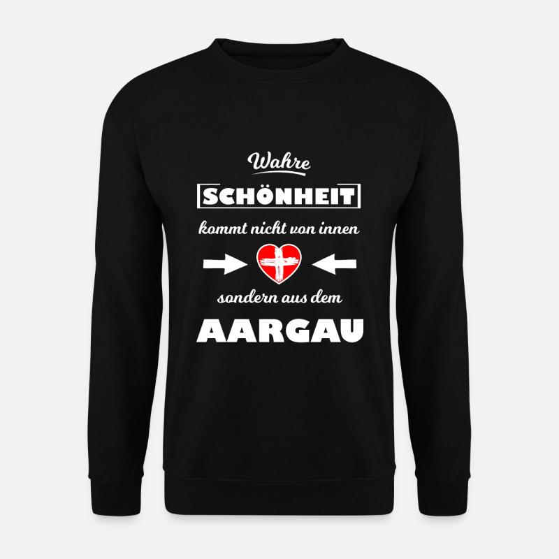 Die Aargauer - Unisex Pullover - Schwarz