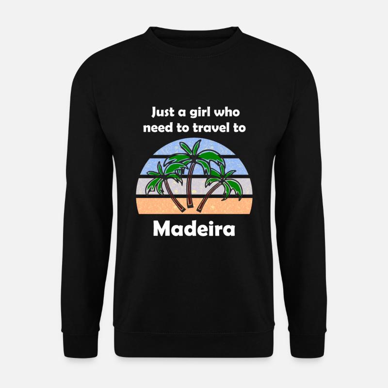 DIe Madeira Reise - Unisex Pullover - Schwarz
