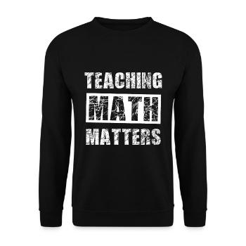 Die Mathematiker - Unisex Pullover - Schwarz - Vorne - Alina (178cm) & Michal (187cm)