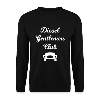 Le Diesel Driver Club - Sweat-shirt Unisexe - noir - Devant - Alina (178cm) & Michal (187cm)