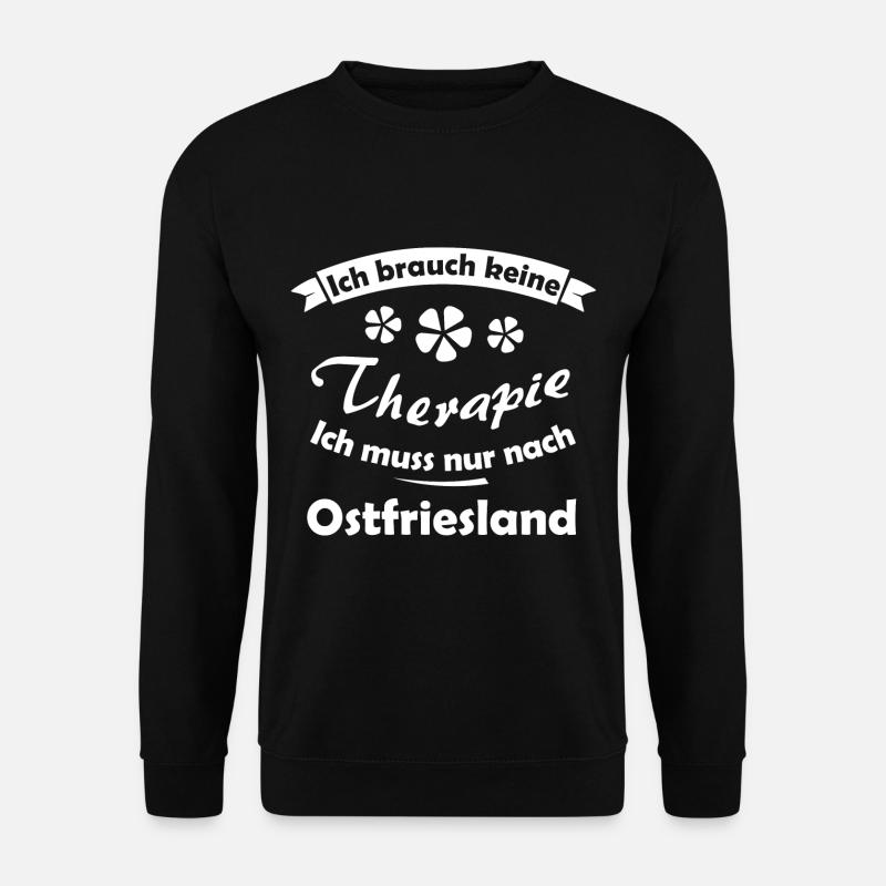 Die Ostfriesen - Unisex Pullover - Schwarz