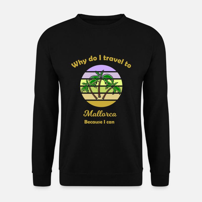 Trip to Mallorca - Unisex Sweatshirt - black