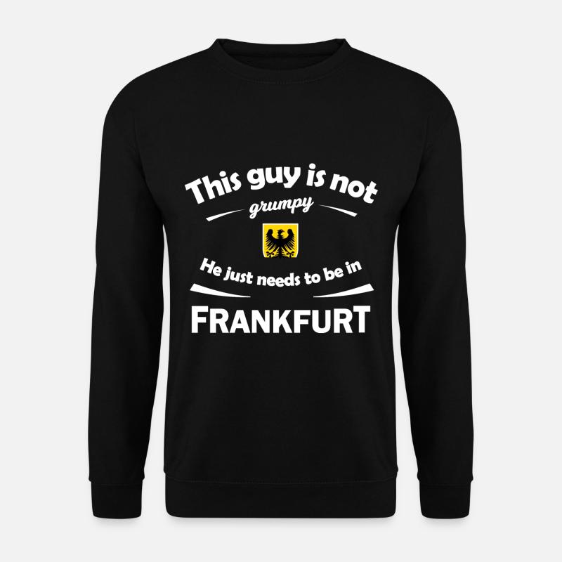 Heimat Frankfurt - Unisex Pullover - Schwarz