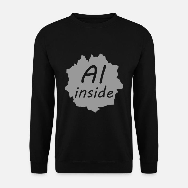 Die KI kommt - Unisex Pullover - Schwarz