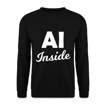 The Programmers - Unisex Sweatshirt - black - Front - Alina (178cm) & Michal (187cm)