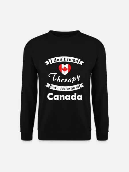 The Canada Tourist - Unisex Sweatshirt - black