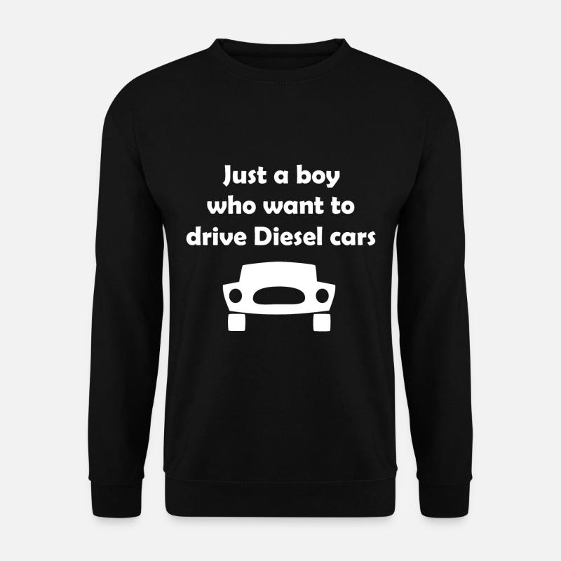 Drôles de pilotes diesel - Sweat-shirt Unisexe - noir