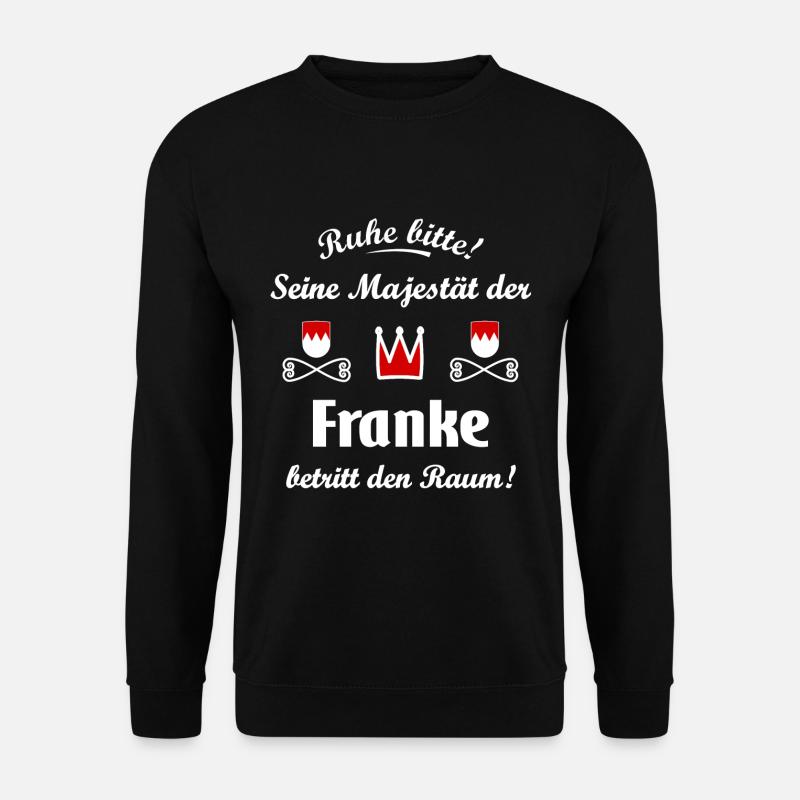 Zuhause im Frankenland - Unisex Pullover - Schwarz