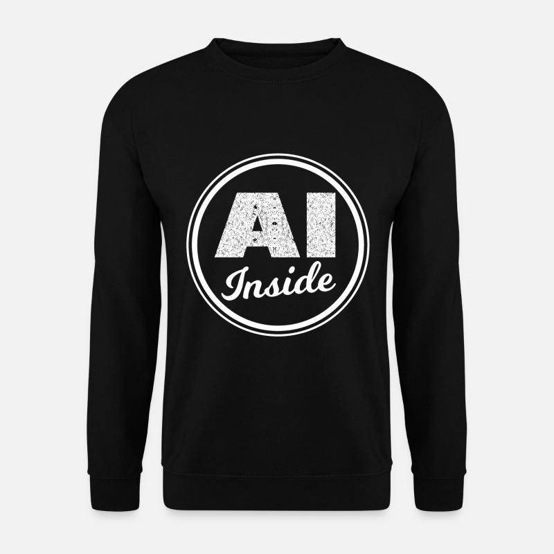 Computers and intelligence - Unisex Sweatshirt - black