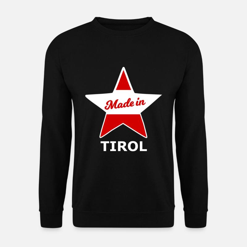 Die Tiroler Heimat - Unisex Pullover - Schwarz