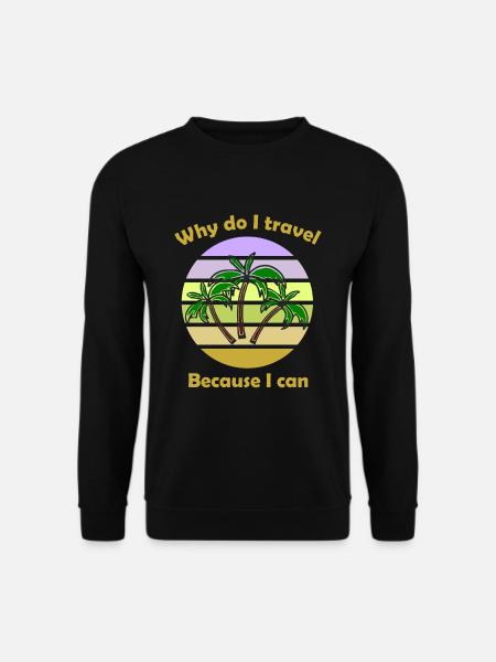 The Tourist - Unisex Sweatshirt - black