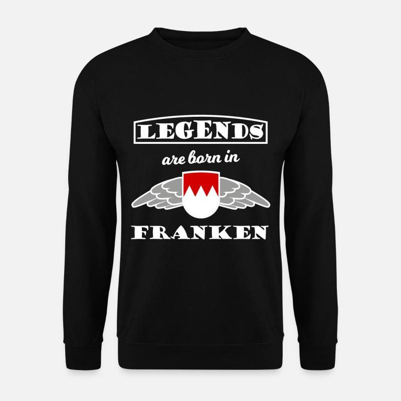 Die Legenden aus dem schönen Franken - Unisex Pullover - Schwarz
