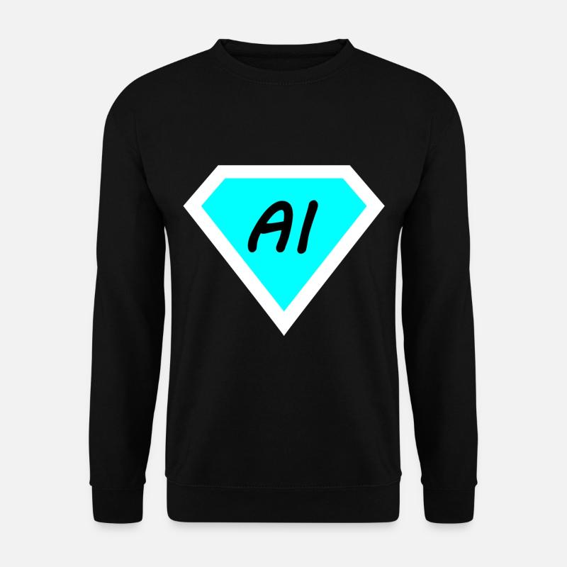Artificial computer technology - Unisex Sweatshirt - black