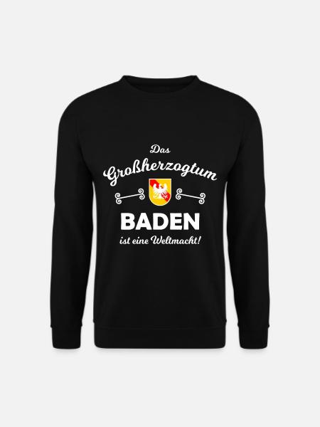 Das stolze Großherzogtum Baden - Unisex Pullover - Schwarz