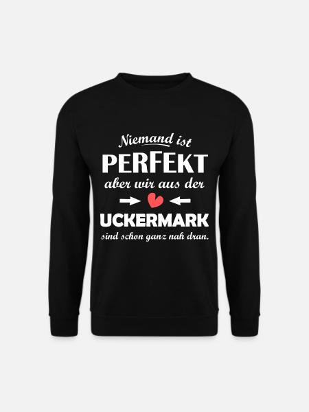Die Uckermark im Osten - Unisex Pullover - Schwarz