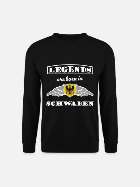 Die Macht aus Schwaben - Unisex Pullover - Schwarz