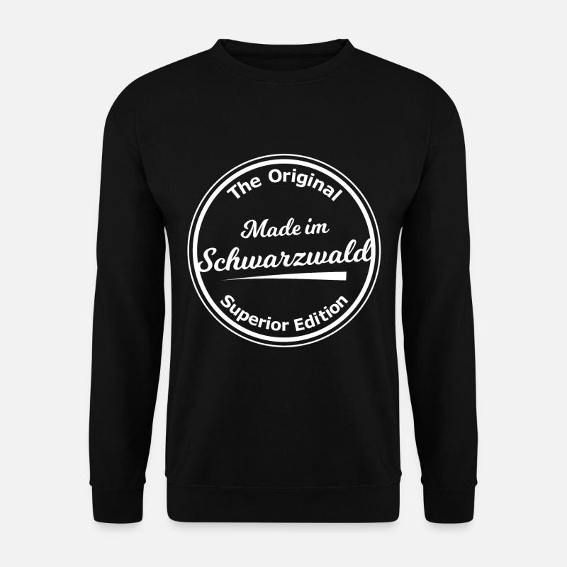 Hergestellt im Schwarzwald - Unisex Pullover - Schwarz