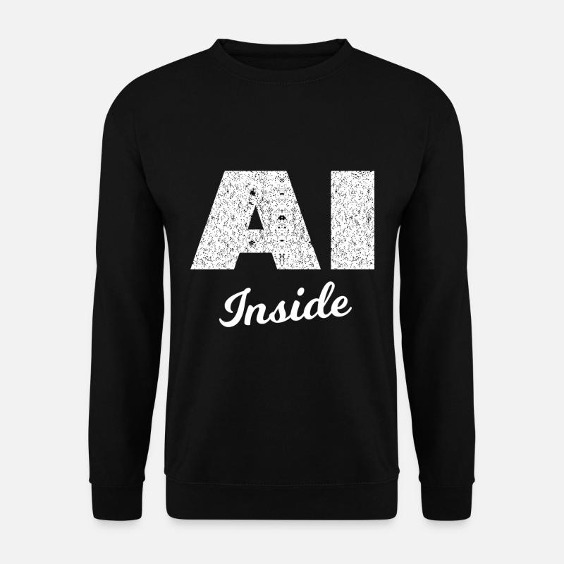Funny, clever and smart - Unisex Sweatshirt - black