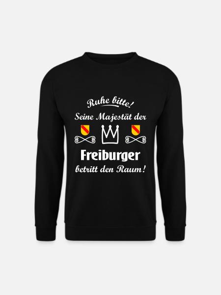 La Majesté de Fribourg - Sweat-shirt Unisexe - noir