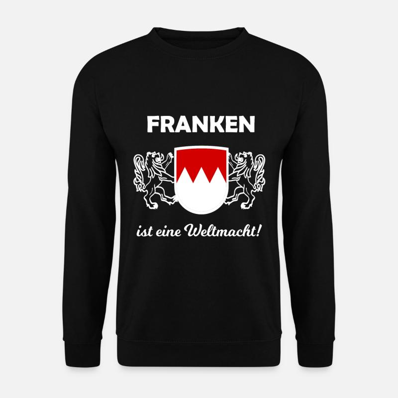 Das Heimatland Franken - Unisex Pullover - Schwarz