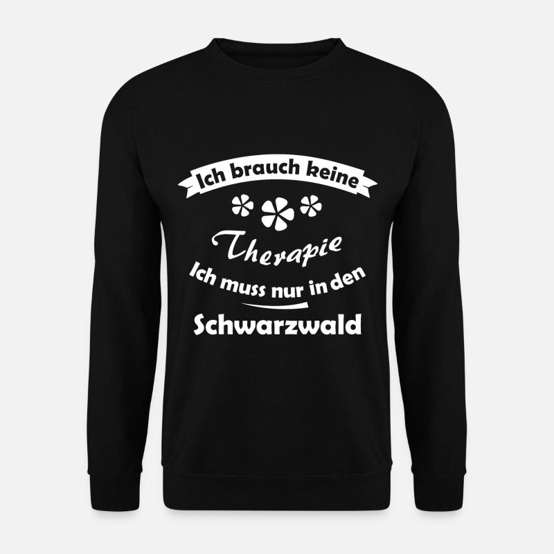 Zuhause im Schwarzwald - Unisex Pullover - Schwarz