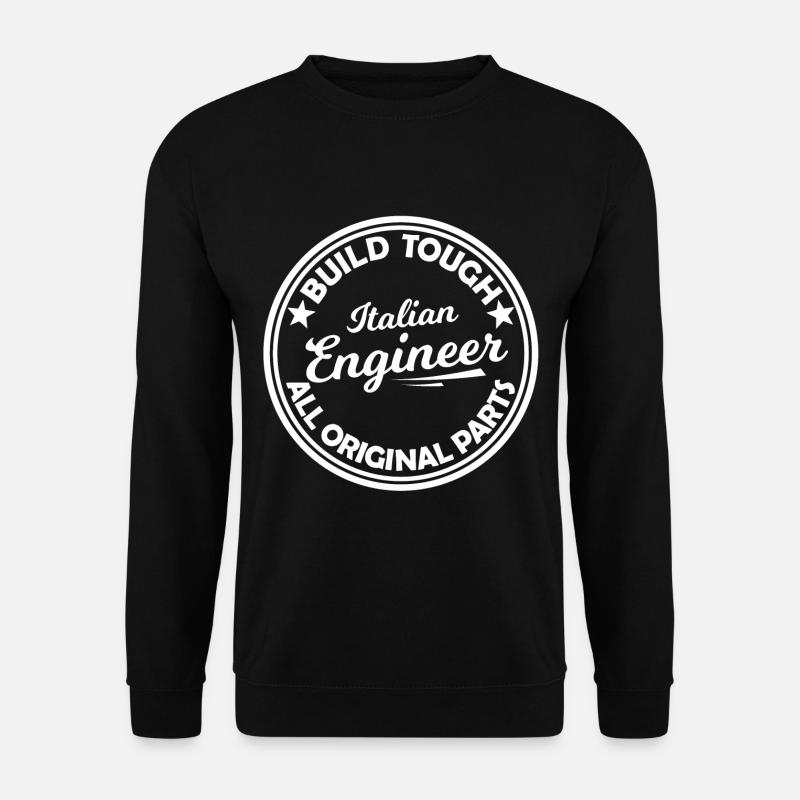 Ingenieur aus Italien - Unisex Pullover - Schwarz