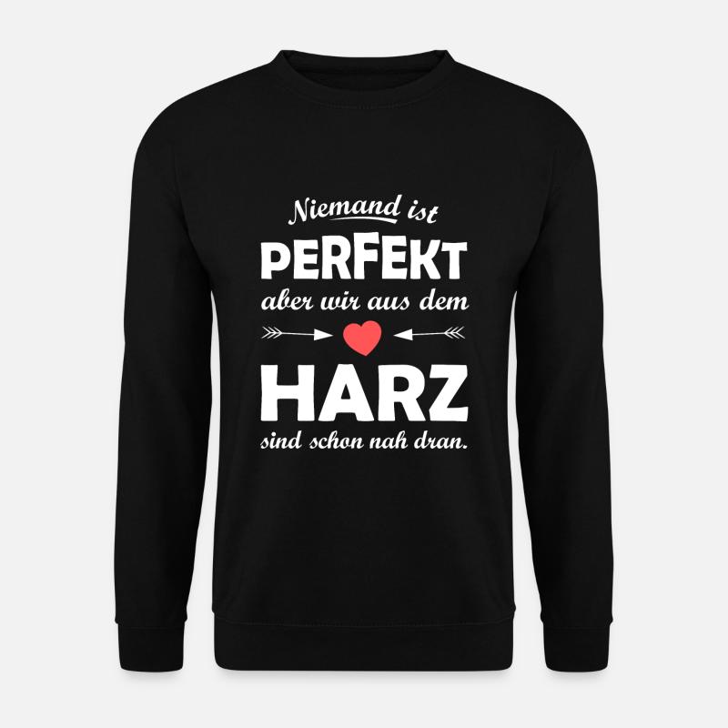 Zuhause im Harz - Unisex Pullover - Schwarz