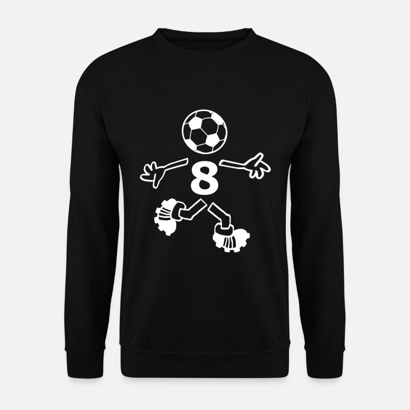 Numéro 8 - Sweat-shirt Unisexe - noir