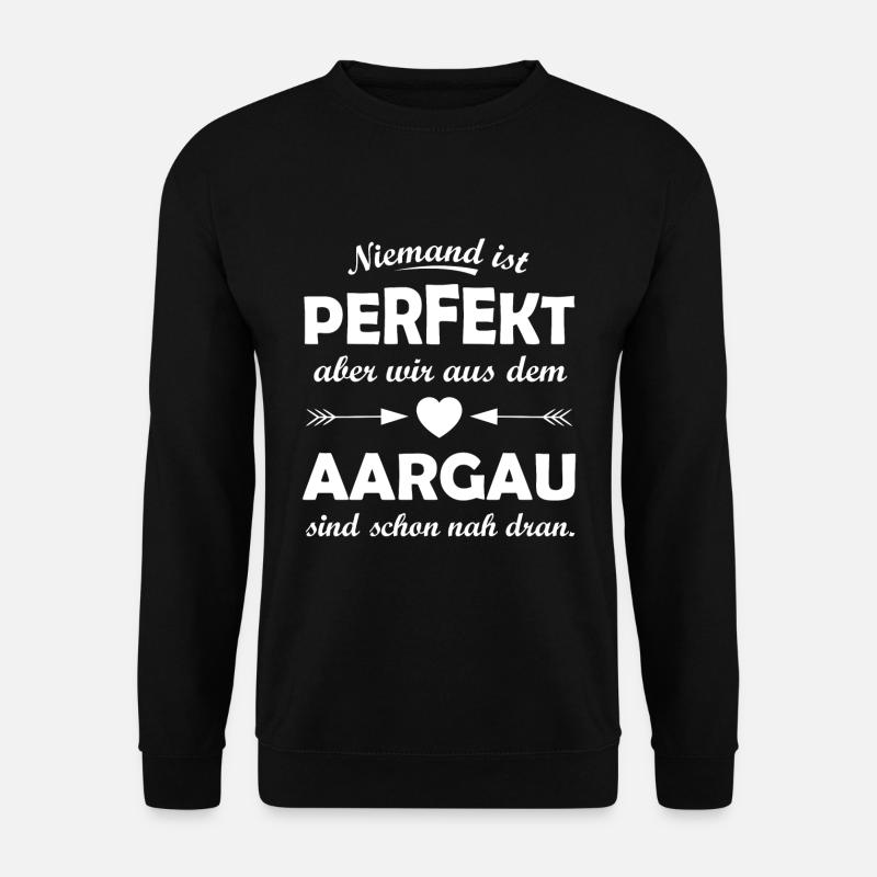 Perfect from Aargau - Unisex Sweatshirt - black