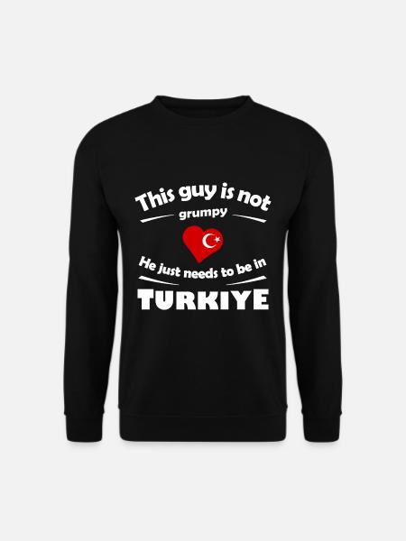 Der Urlaub in Antalya - Unisex Pullover - Schwarz