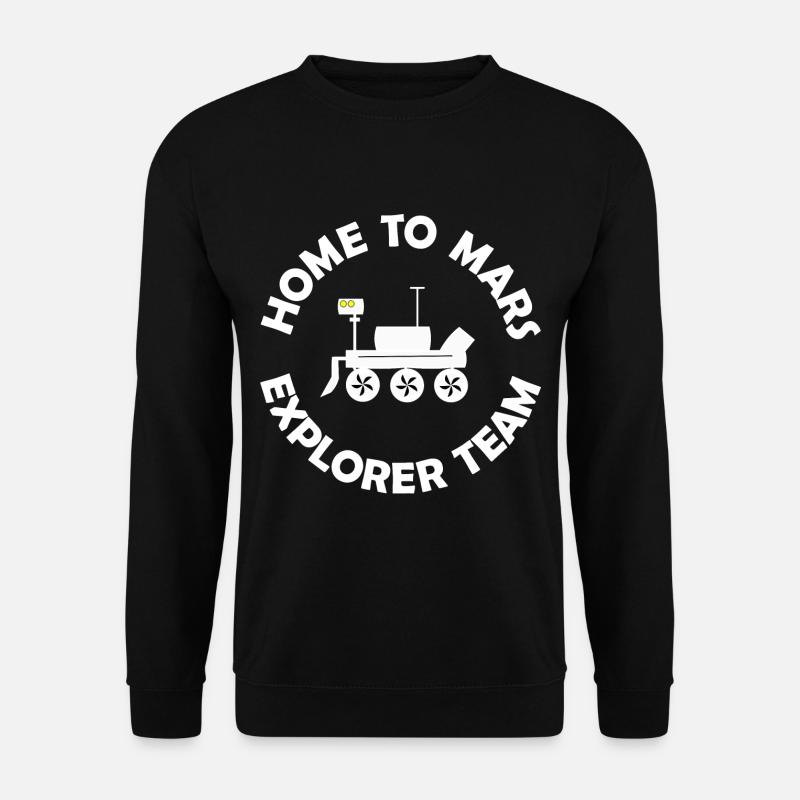 Die Planeten Mission - Unisex Pullover - Schwarz