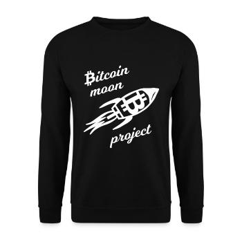 Das Mond Projekt - Unisex Pullover - Schwarz - Vorne - Alina (178cm) & Michal (187cm)