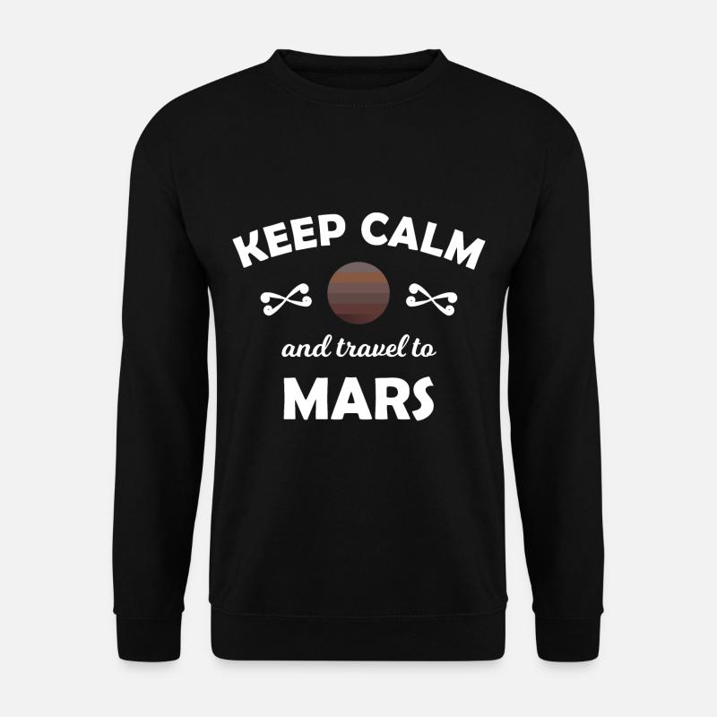 L’espace et les missions spatiales - Sweat-shirt Unisexe - noir