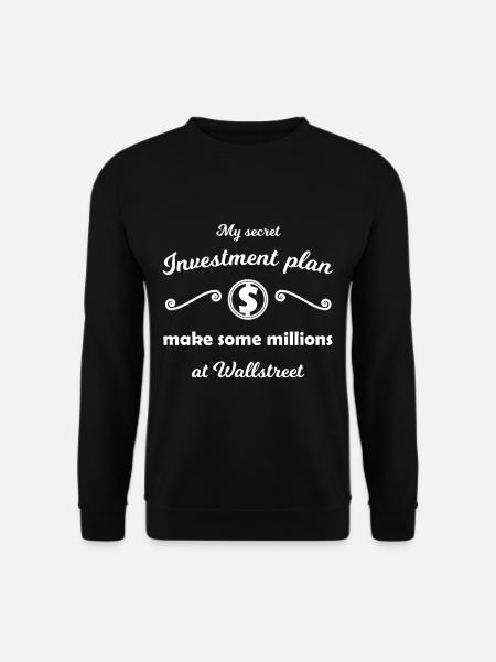The Secret Plant Plan - Unisex Sweatshirt - black