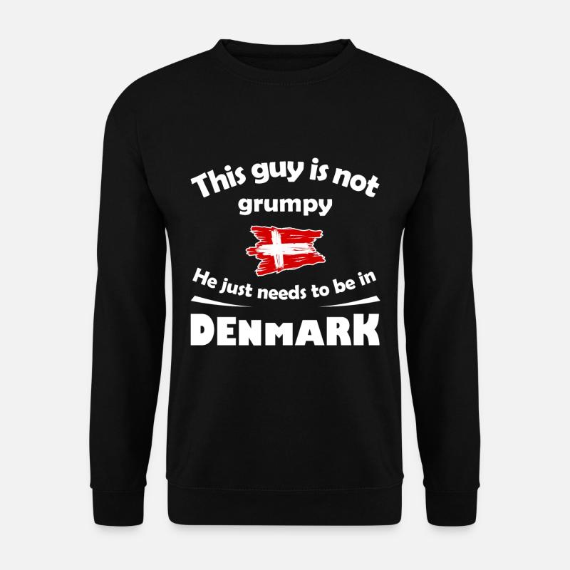 Logement au Danemark - Sweat-shirt Unisexe - noir