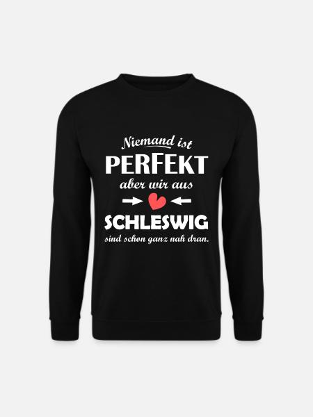 At home in Schleswig - Unisex Sweatshirt - black