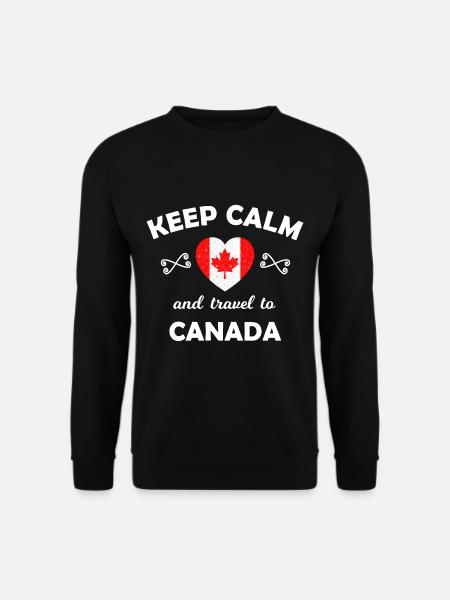 The trip to Canada - Unisex Sweatshirt - black