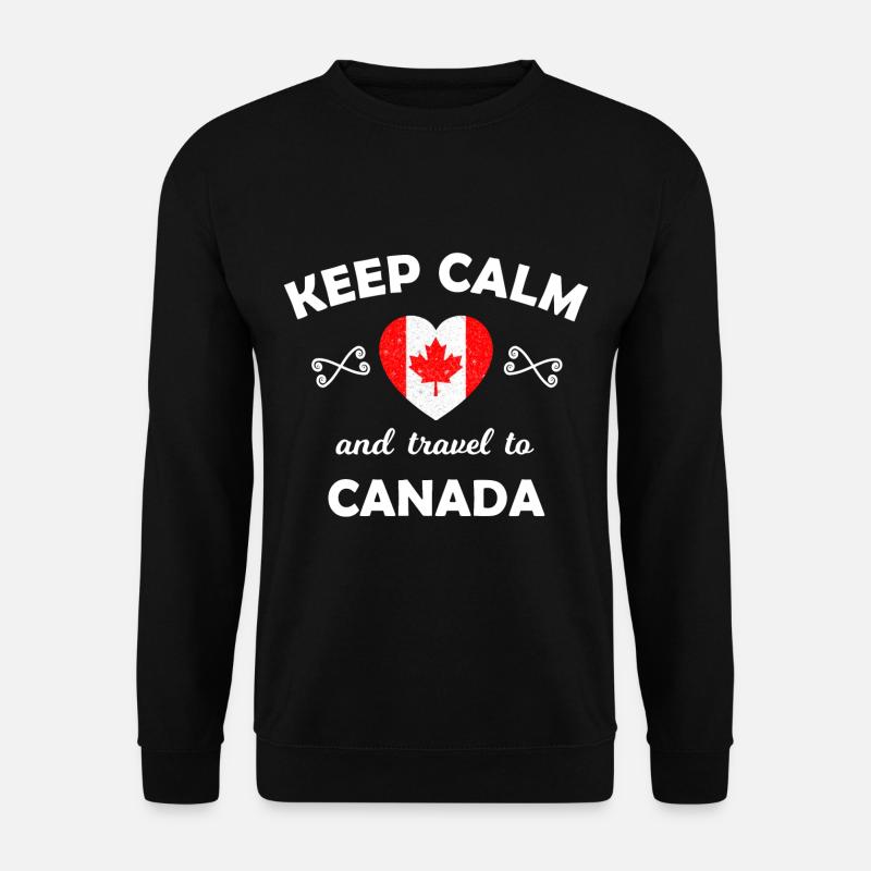 The trip to Canada - Unisex Sweatshirt - black
