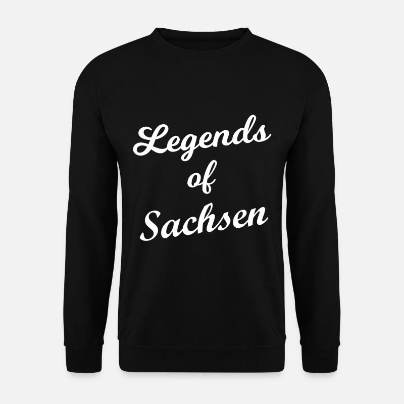 Légendes de Saxe - Sweat-shirt Unisexe - noir