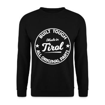 Les Tyroliens d’Autriche - Sweat-shirt Unisexe - noir - Devant - Alina (178cm) & Michal (187cm)