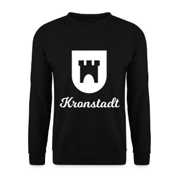 Brasov en Transylvanie - Sweat-shirt Unisexe - noir - Devant - Alina (178cm) & Michal (187cm)