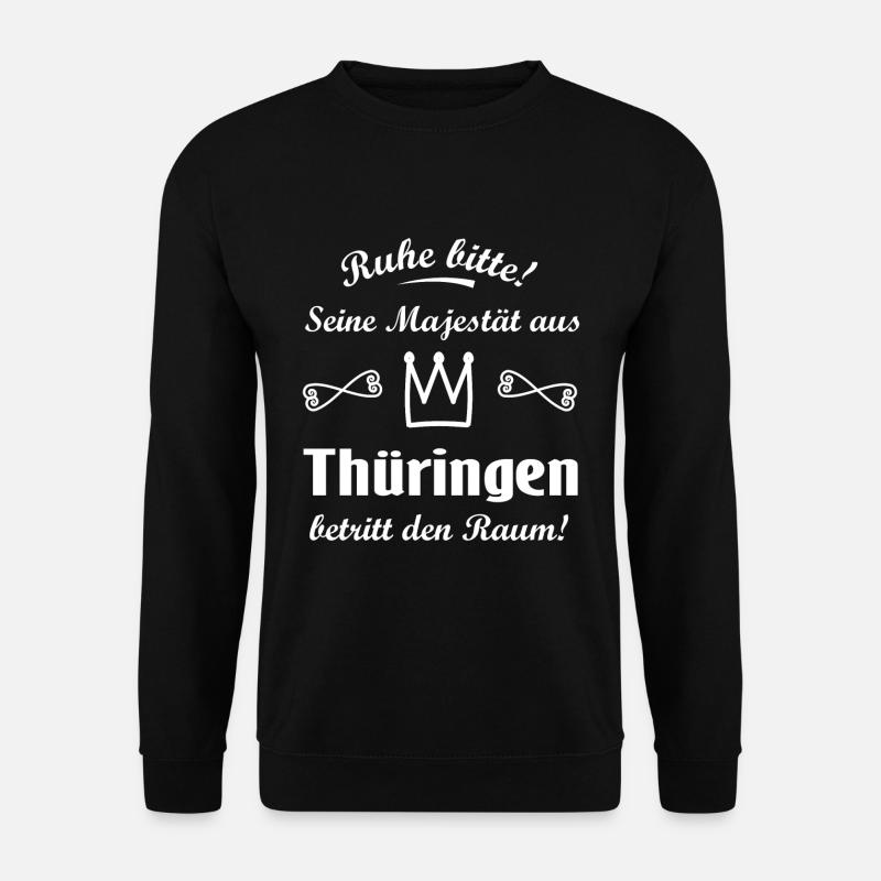 Les dirigeants de Thuringe - Sweat-shirt Unisexe - noir