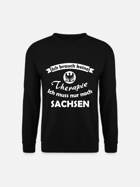 Therapy in Saxony - Unisex Sweatshirt - black