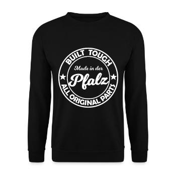 Legends from the Palatinate - Unisex Sweatshirt - black - Front - Alina (178cm) & Michal (187cm)