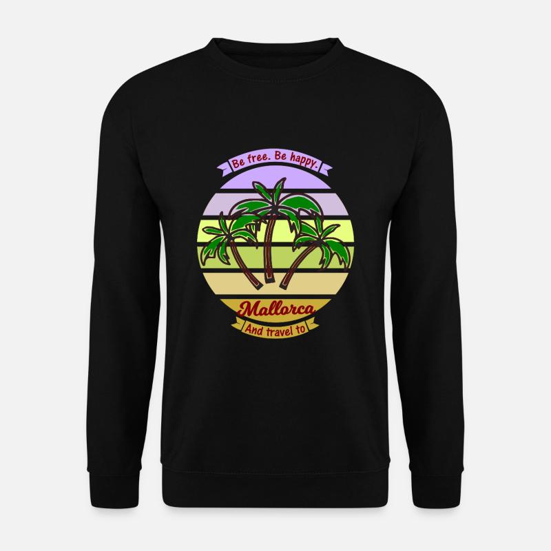 Die Reise nach Mallorca - Unisex Pullover - Schwarz