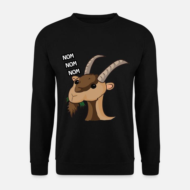 The puffy ibex - Unisex Sweatshirt - black