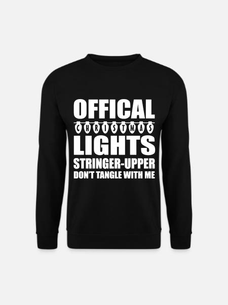 Official Christmas Lights - Unisex Sweatshirt - black