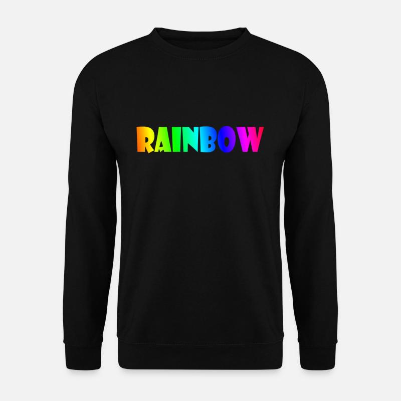 Rainbow - Unisex Sweatshirt - black